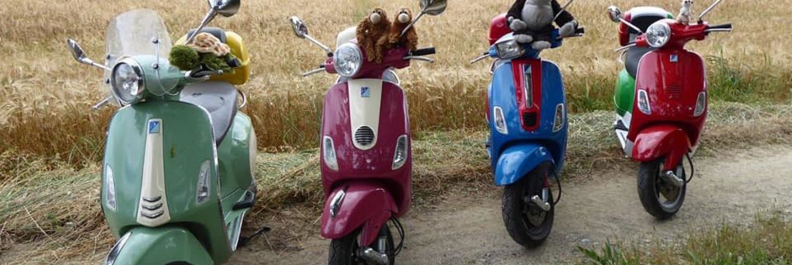 Plimbare cu Vespa în Umbria