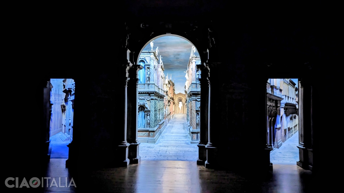 Spectacol de sunet și lumini la Teatrul Olimpic din Vicenza