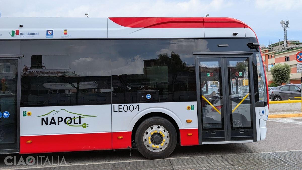 Autobuzele Alibus asigură legătura dintre aeroportul din Napoli și oraș.