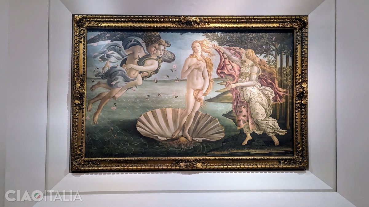 Botticelli - Nașterea lui Venus (1485)