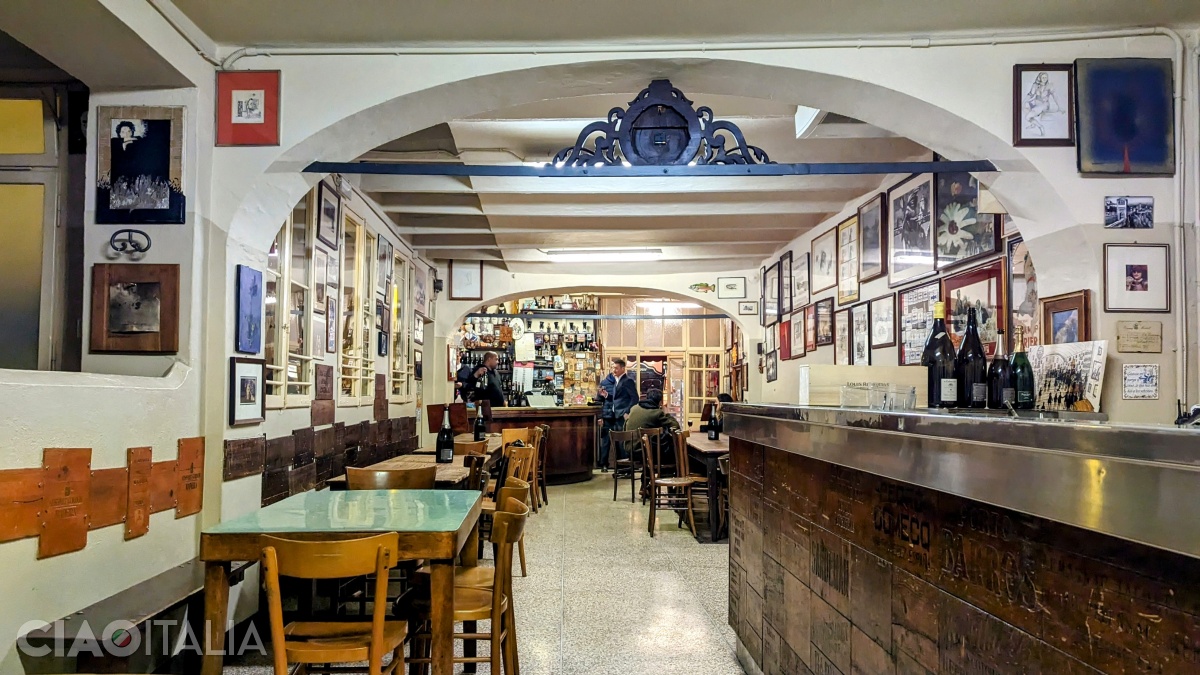 Osteria del Sole este cel mai vechi local din Bologna.