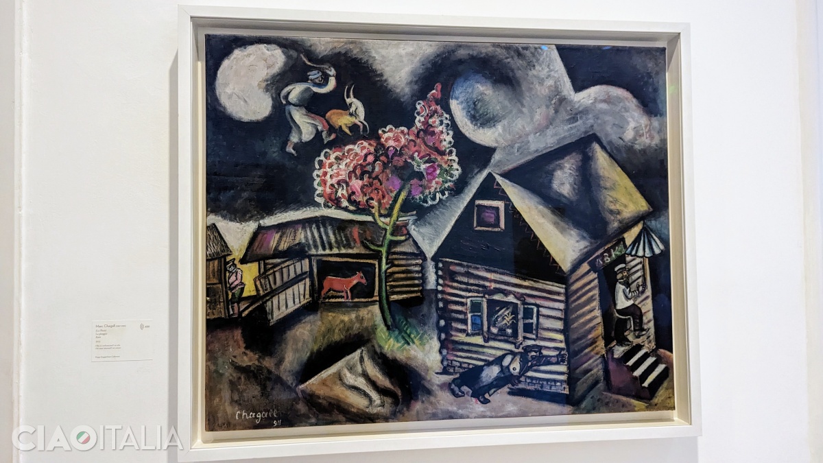 Marc Chagall - Ploaia (1911)