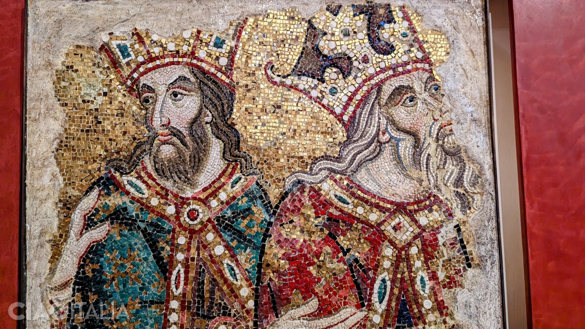 Fragment de mozaic din Muzeul San Marco