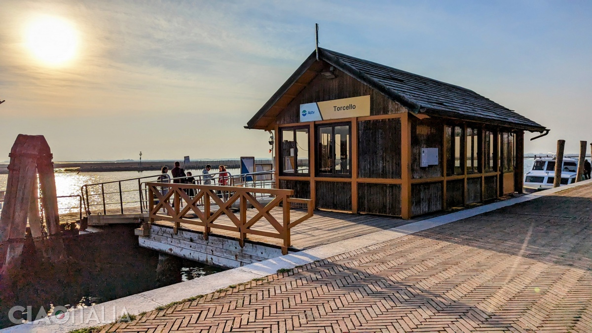 Debarcaderul din insula Torcello