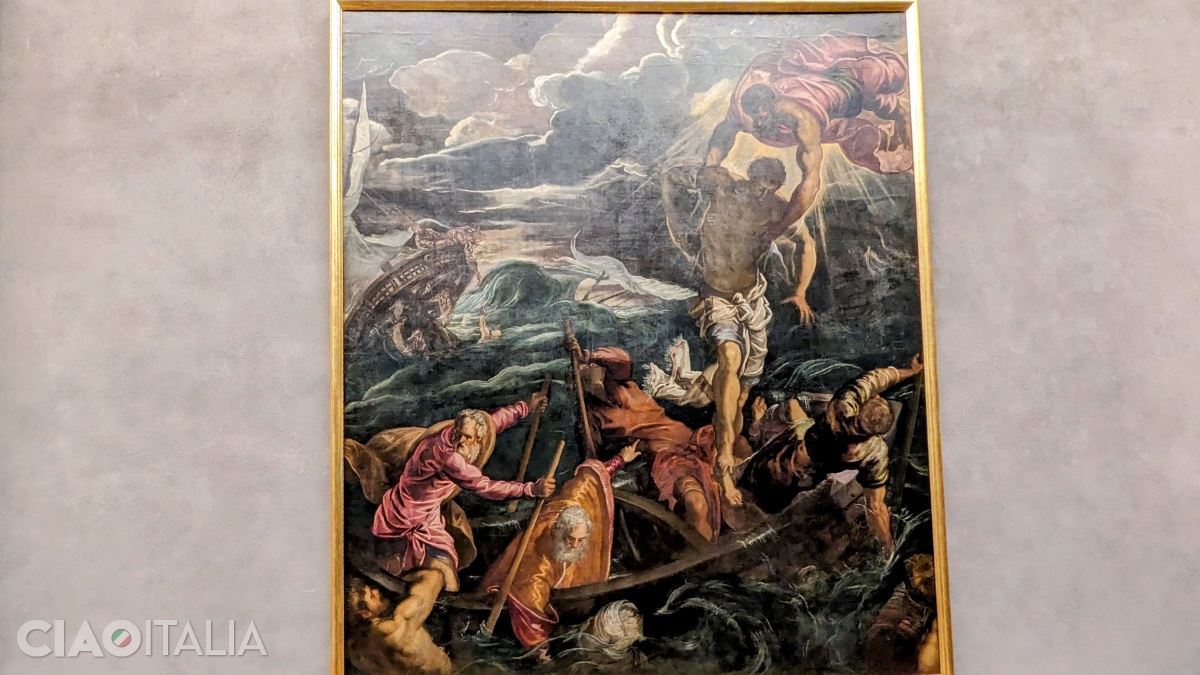 Tintoretto - Sf. Marcu salvează un sarazin de la naufragiu