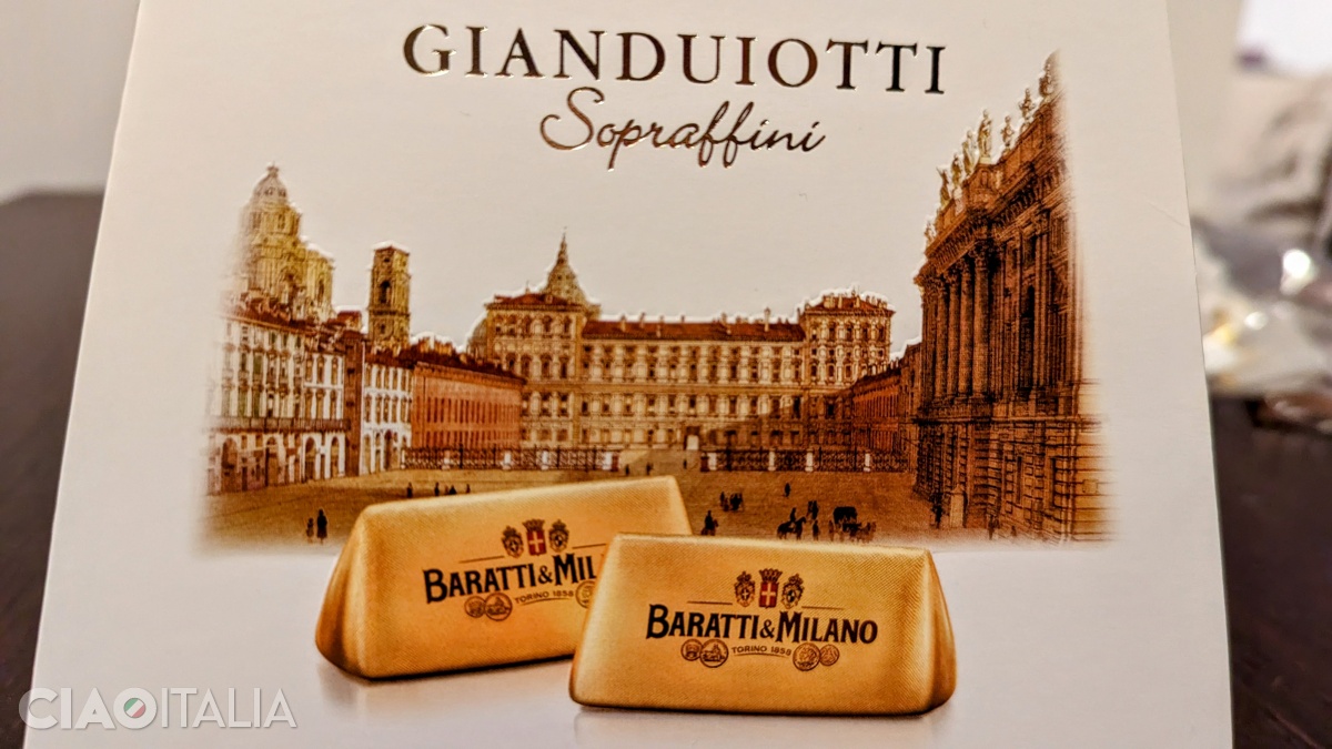 Bomboane Gianduiotti de la Baratti&Milano