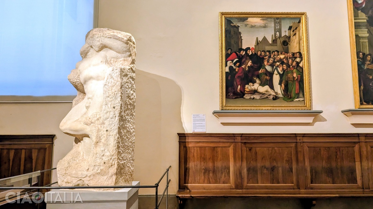 Michelangelo - "Sclav care se trezește"
