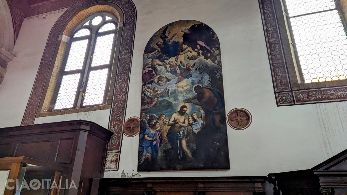 Jacopo Tintoretto - Botezul lui Iisus
