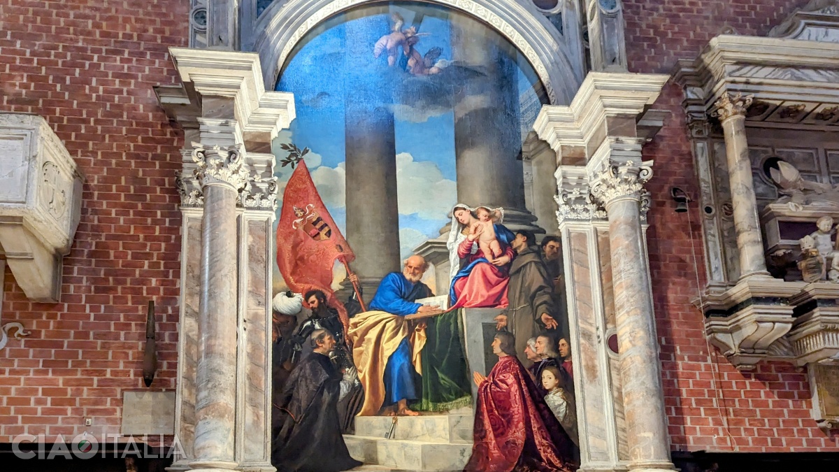 Tițian - Madonna di Ca' Pesaro