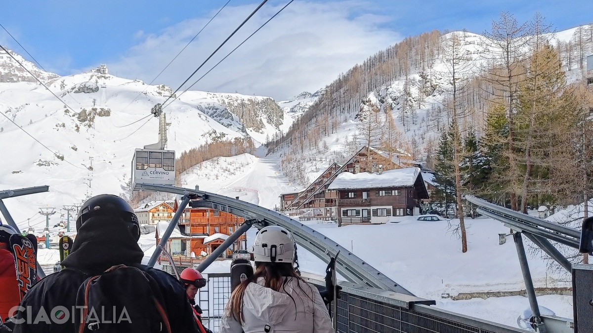 Telecabina Breuil-Cervinia-Plan Maison