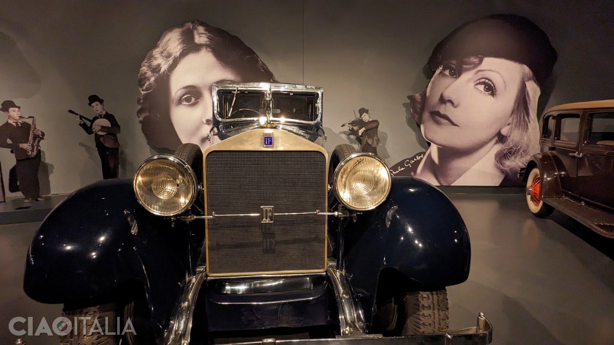 Isotta Fraschini 8A, produsă la Milano în anul 1929 și destinată celor mai bogate personaje ale epocii.