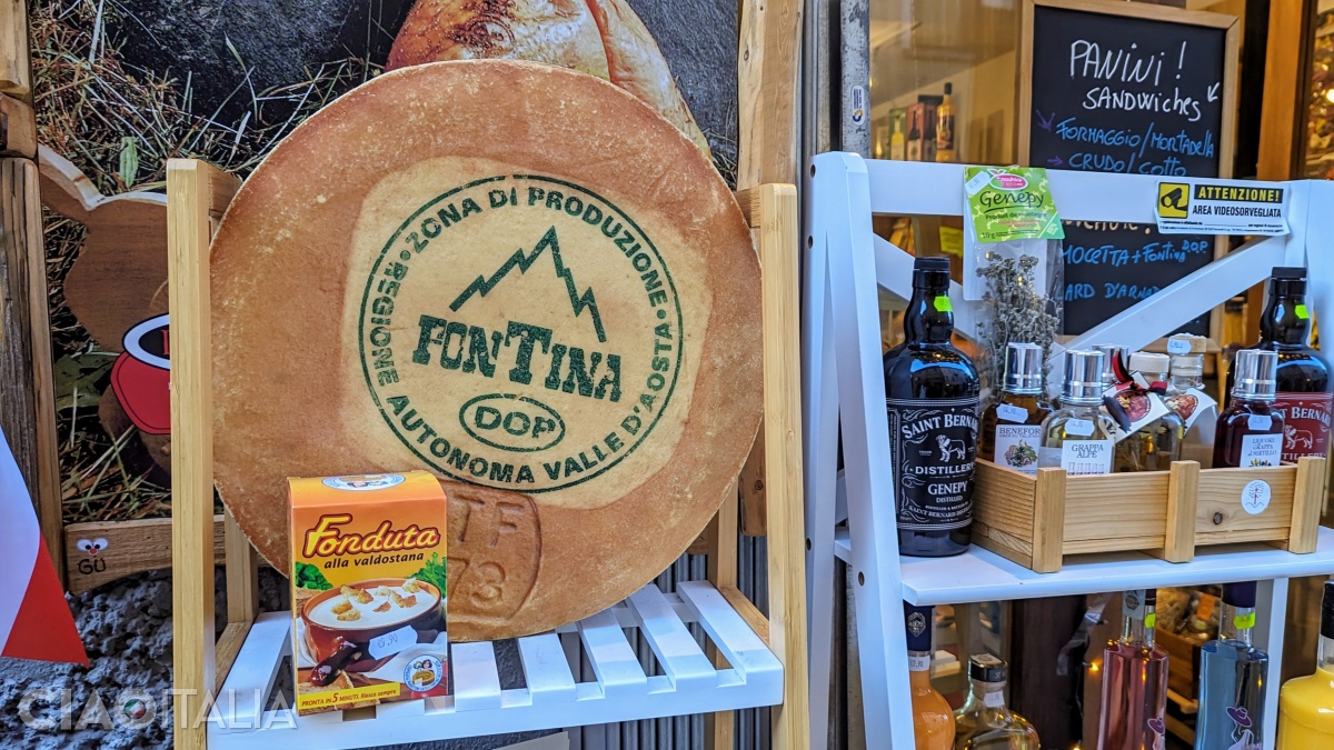 Fontina este brânza cea mai întâlnită în Valle d'Aosta.