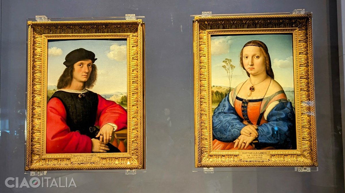 Rafael - Portretele lui Agnolo și Maddalena Doni (1504-1507)