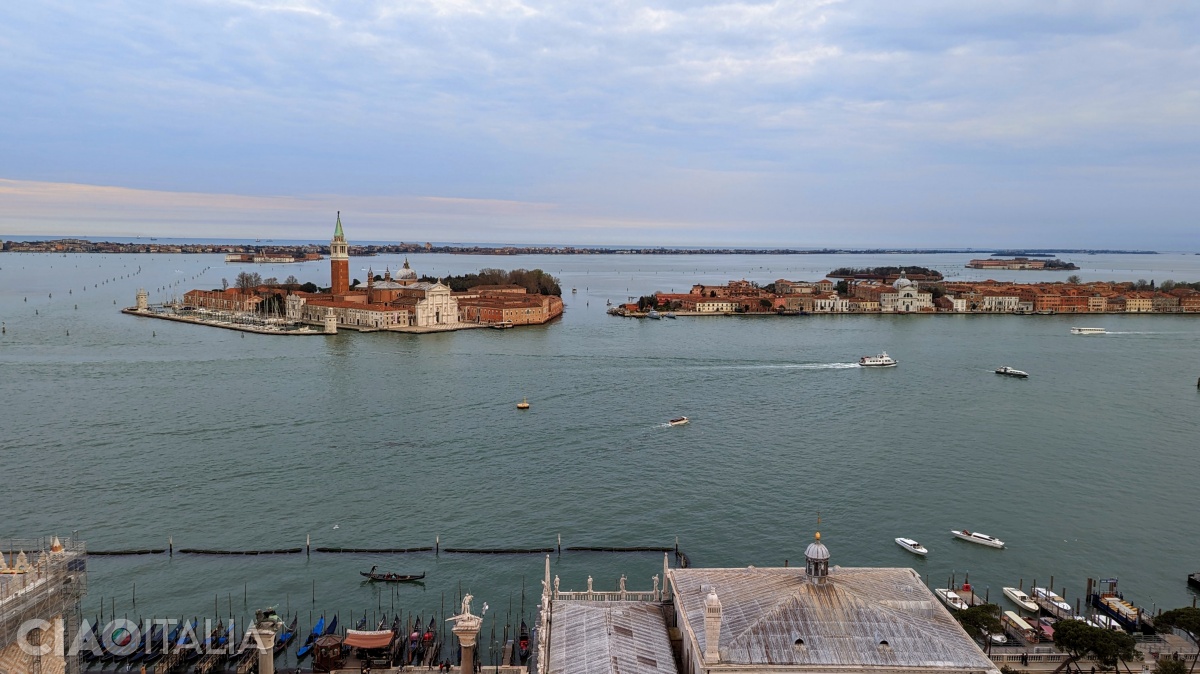 Insula San Giorgio Maggiore și o parte din insula Giudecca