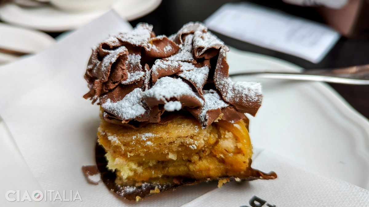 Torta pazientina la Pasticceria Brera