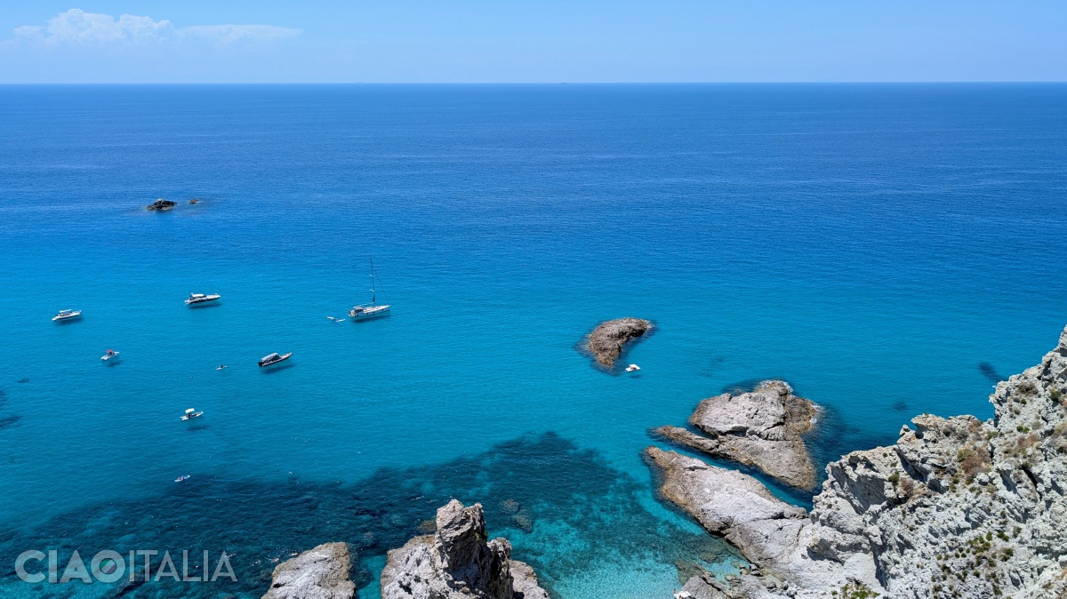 "Coasta Zeilor" în zona Capo Vaticano