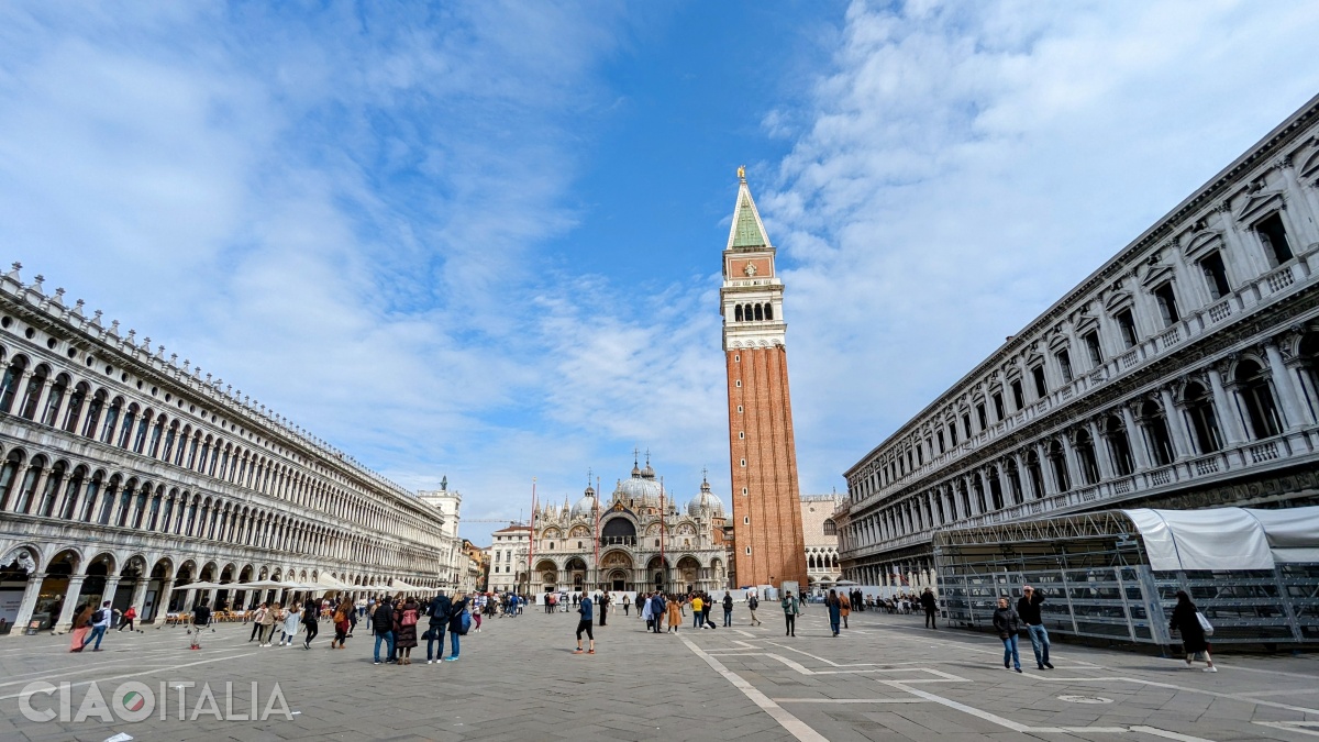 San Marco este singura "piazza" din Veneția.