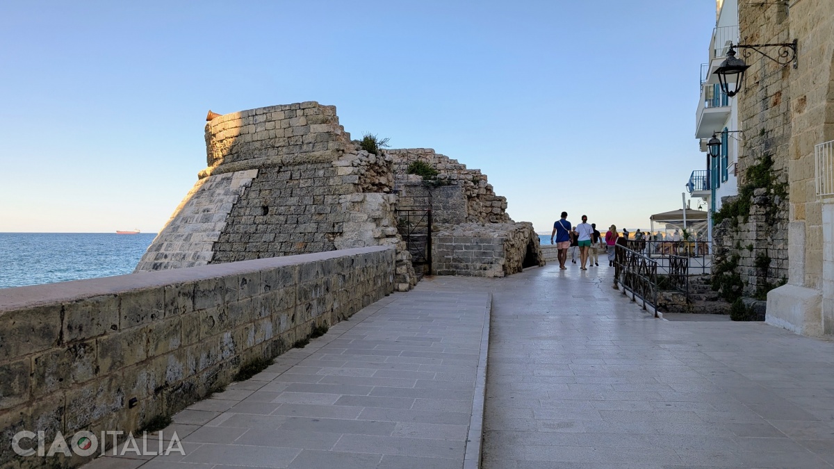 Pe Bastionul Santa Maria se găsesc două tunuri de secol XIX.