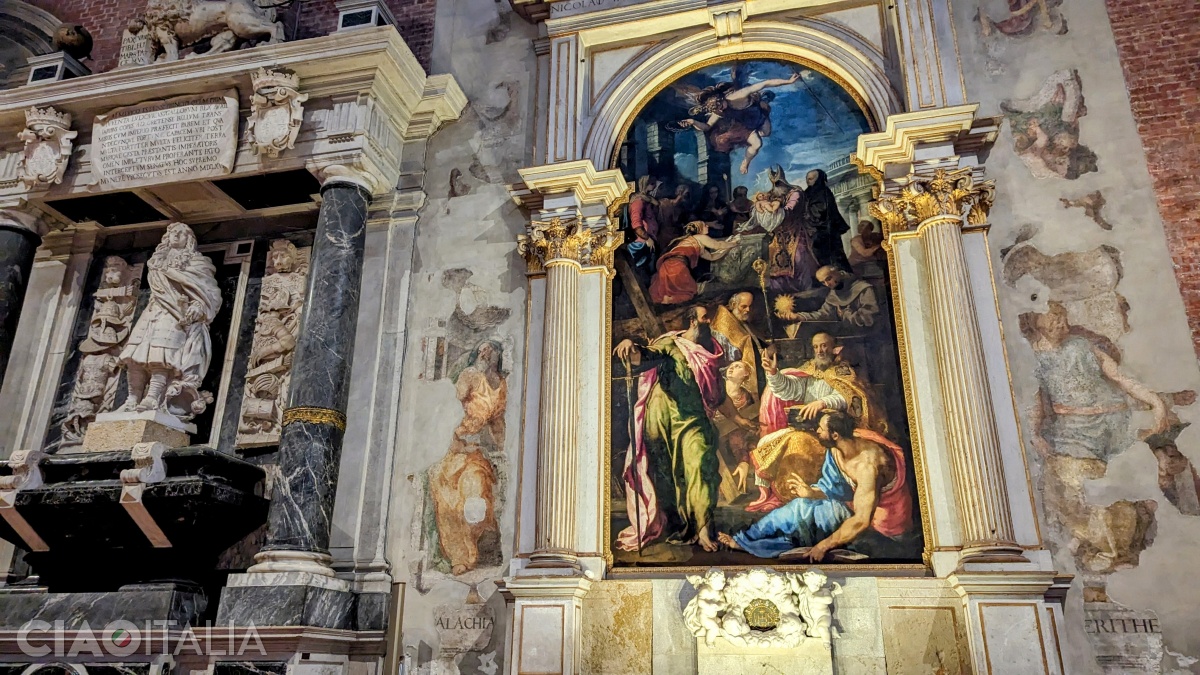 Giuseppe Salviati - "Prezentarea lui Iisus la templu" (1550-1560)