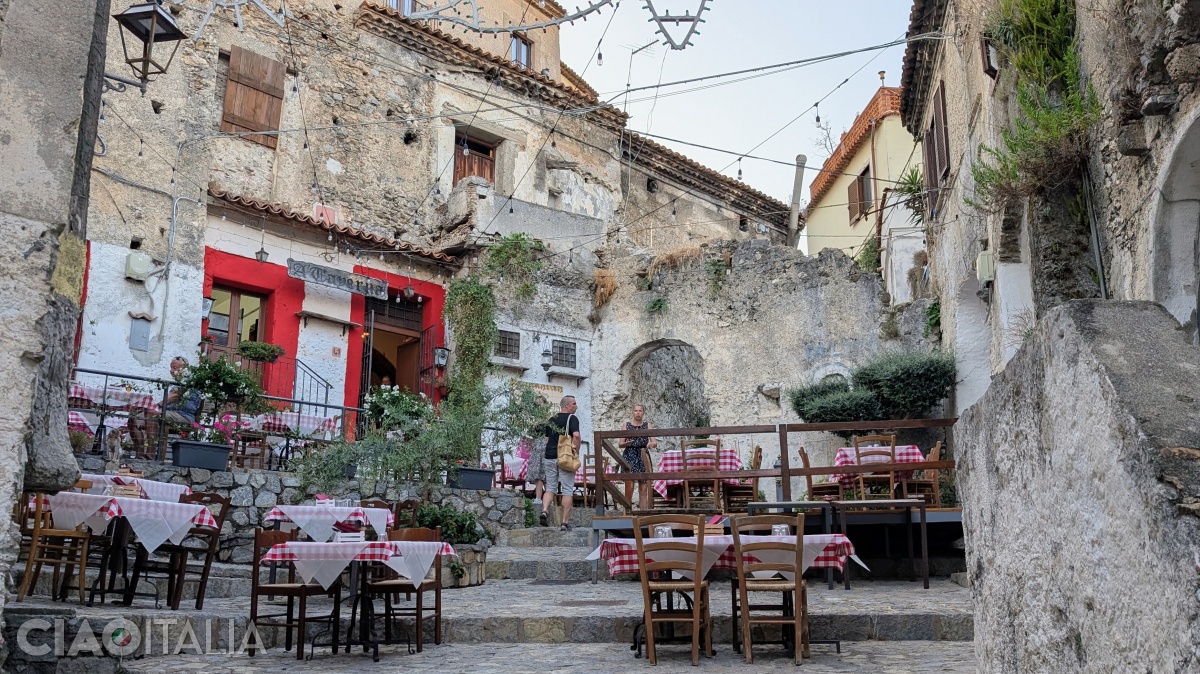 Trattoria A' Taverna din Scalea (regiunea Calabria)