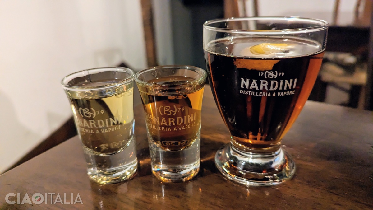 Băuturi tradiționale din Bassano: grappa, Tagliatella și Mezzoemezzo