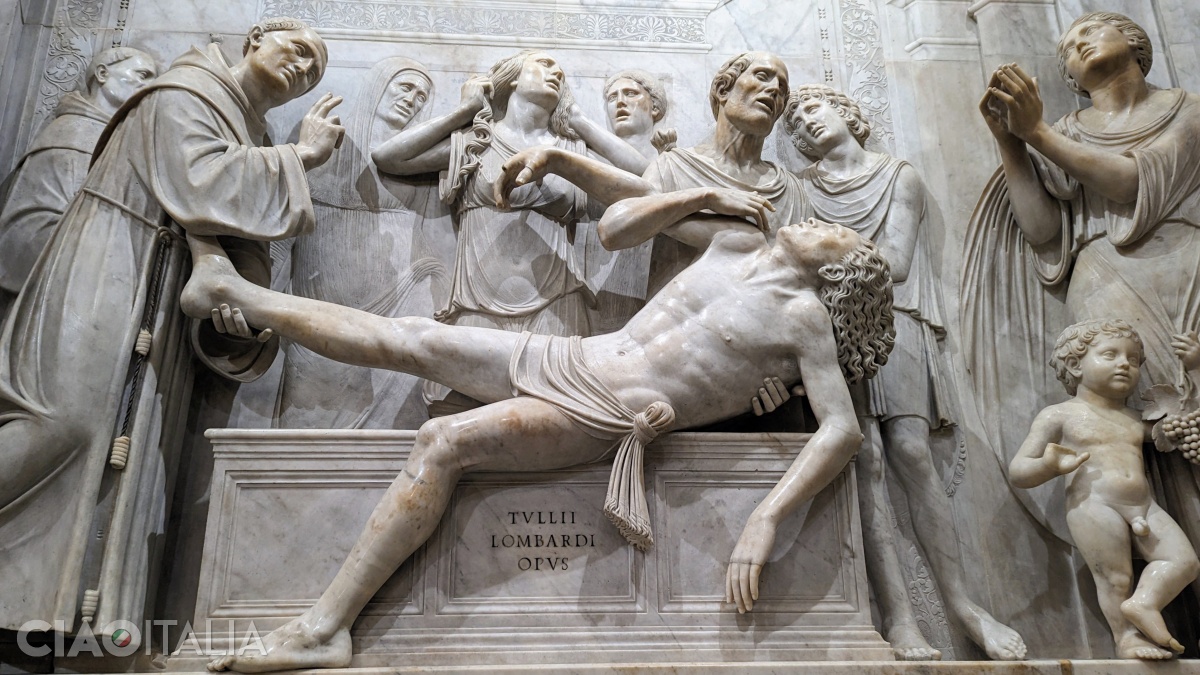 Tullio Lombardo - "Miracolul piciorului vindecat"