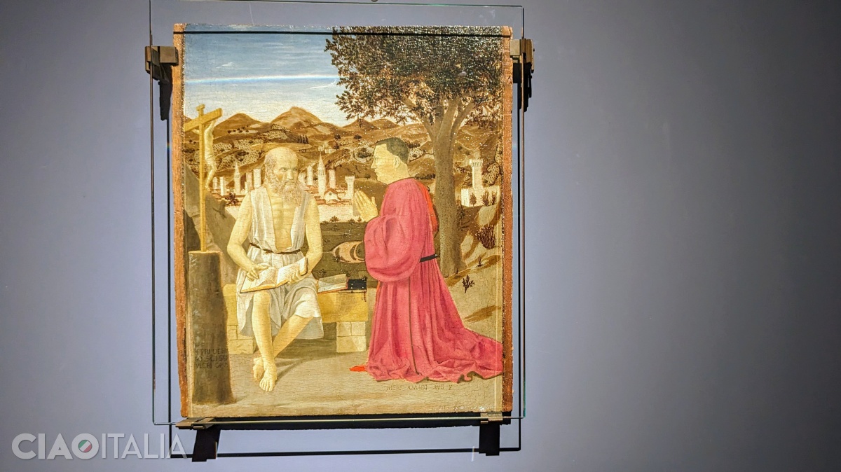 Piero della Francesca - Sf. Ieronim și un credincios