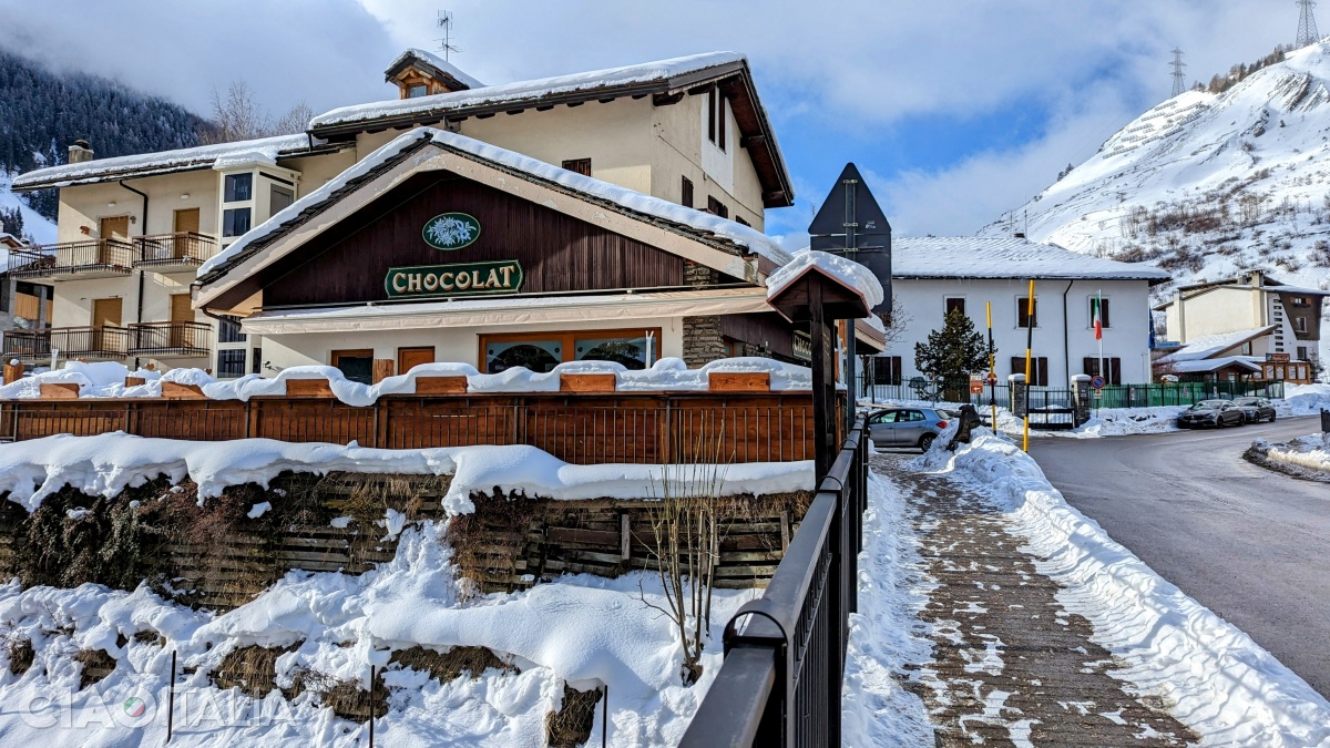 Cofetăria Chocolat din La Thuile