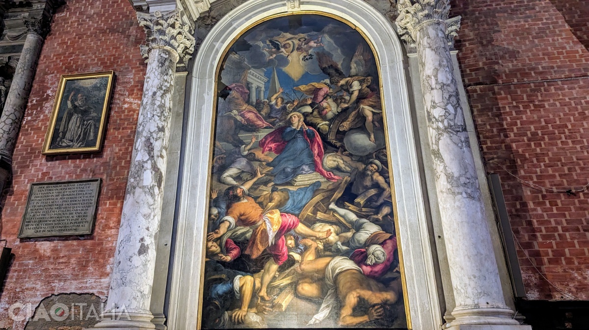 Jacopo Palma il Giovane - "Martiriul Sf. Ecaterina de Alexandria" (1590-1595)
