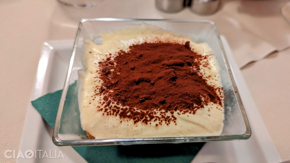 Tiramisù se găsește în meniul celor mai multe restaurante din Veneția.