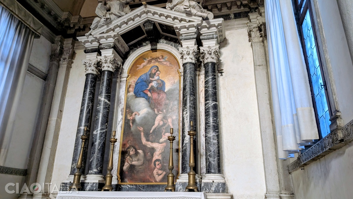 "Fecioara cu Pruncul" - Luca Giordano (1650)