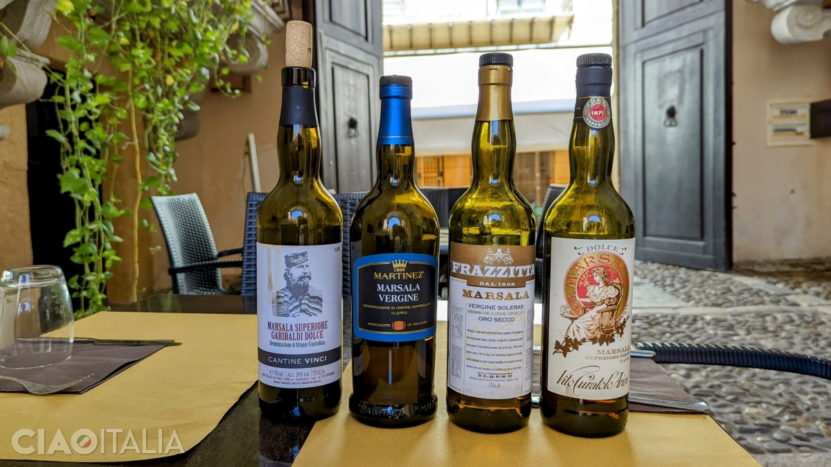 Degustare de vinuri la Marsala