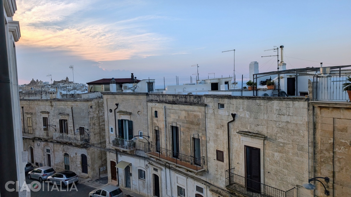 Vederea spre Bulevardul Vittorio Emanuele II
