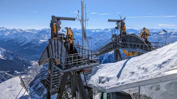 Cu telecabina Skyway din Courmayeur pe Mont Blanc