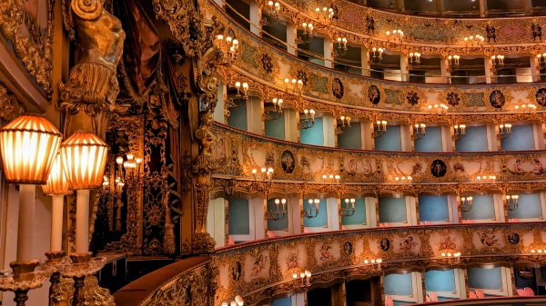 Vizită la Teatrul La Fenice din Veneția
