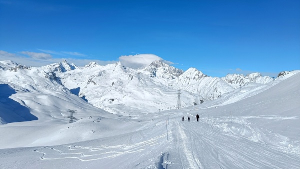 La Thuile: schi în Valle d'Aosta